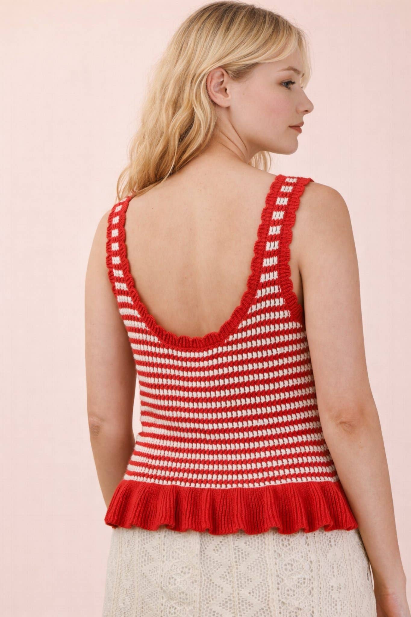 2074 Stripe Sweater Top