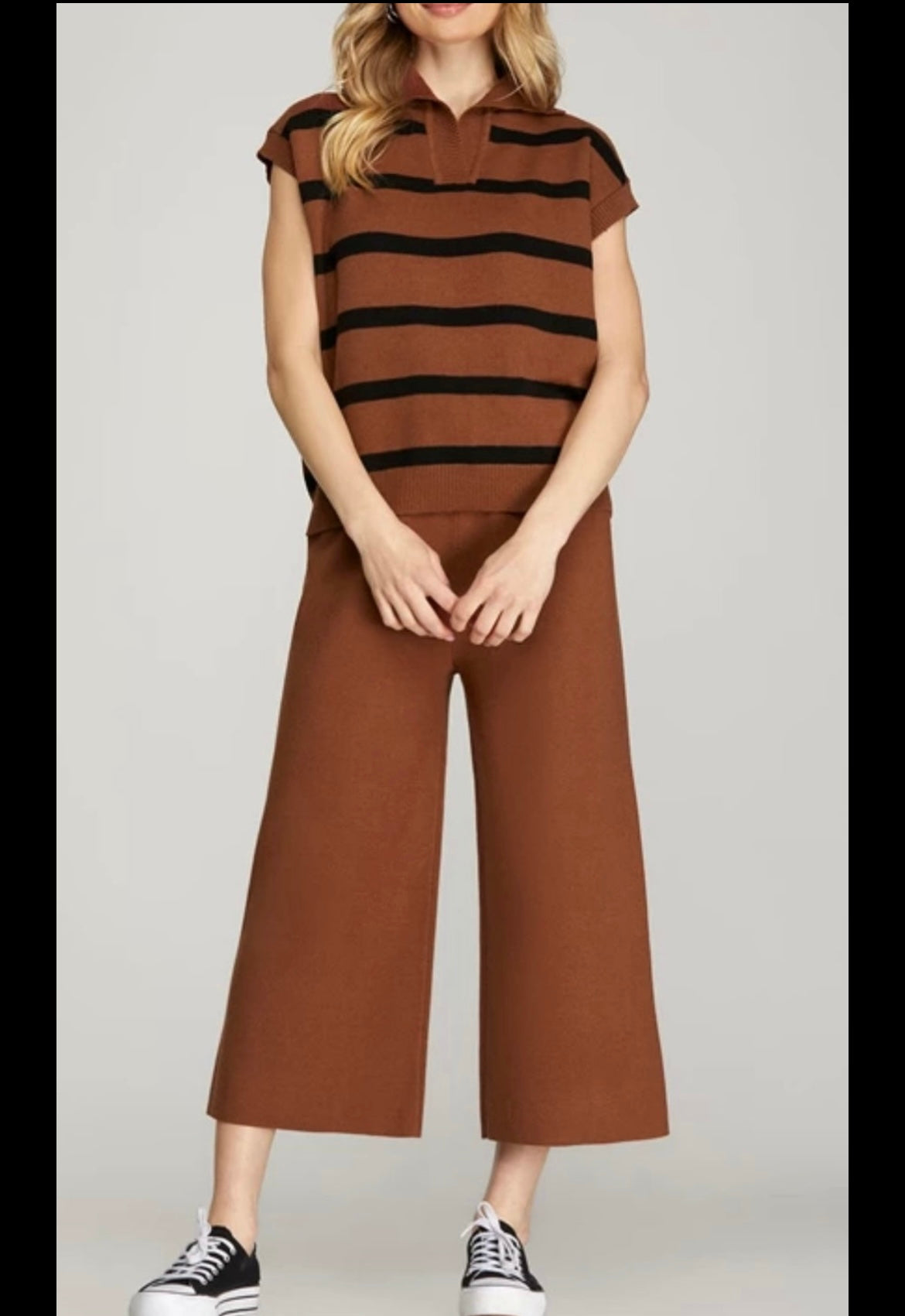 1527 Capri Pant Set