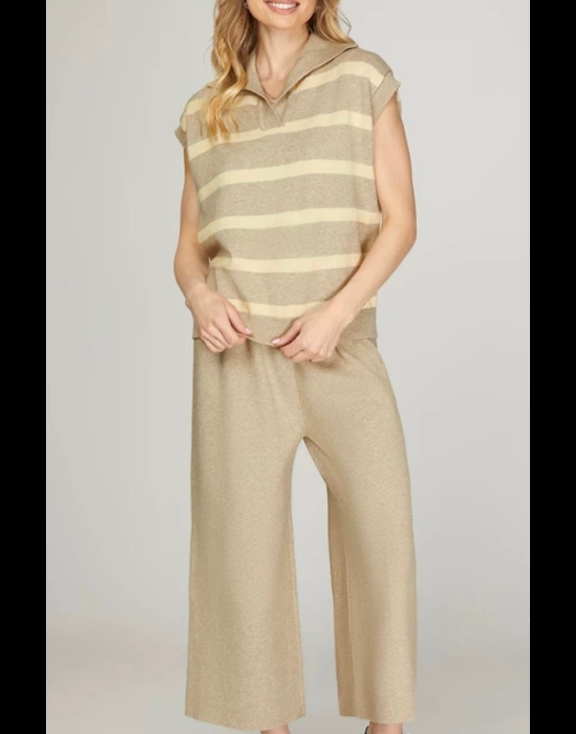 1527 Capri Pant Set