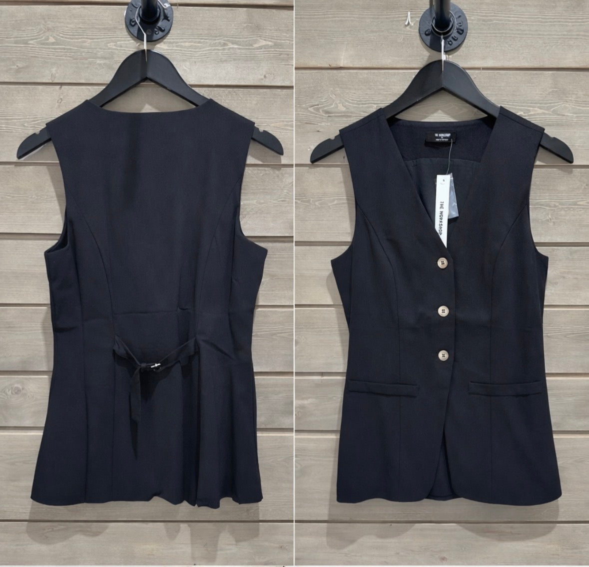 1944 Button Up Linen Vest