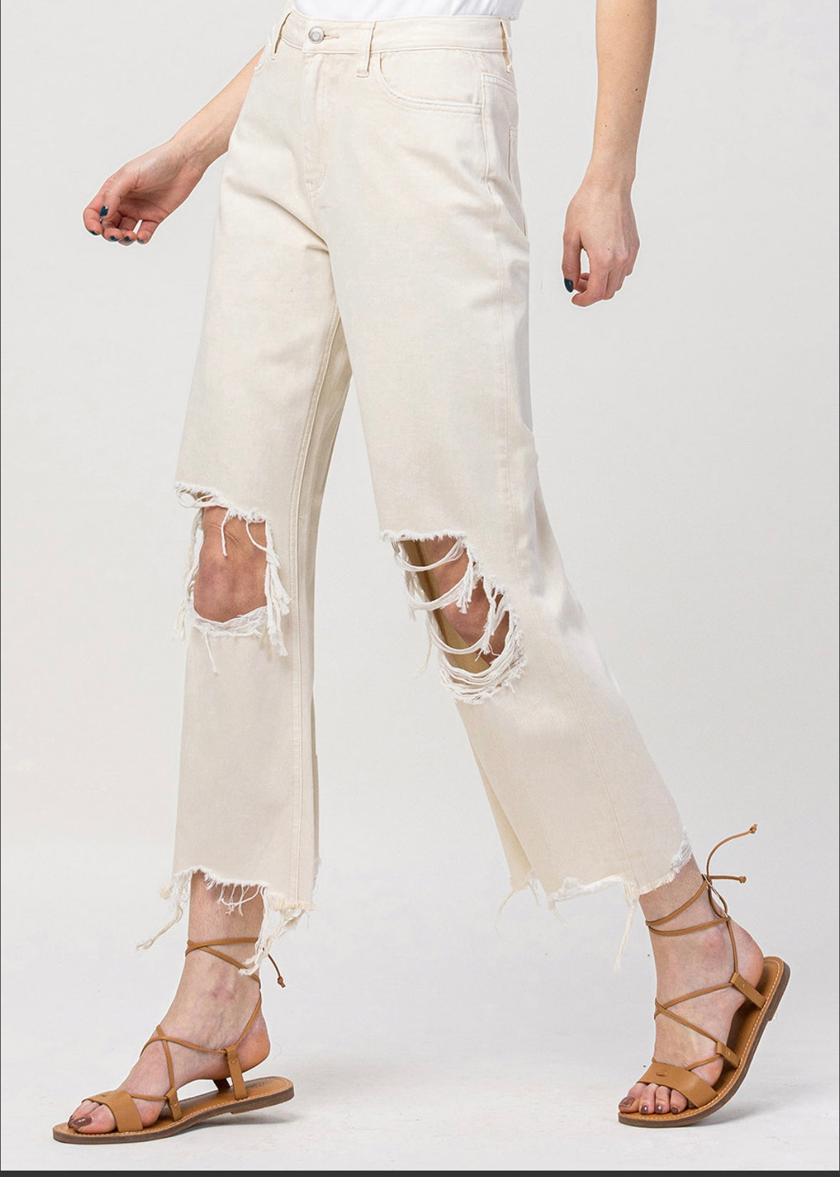 1233 90's Vintage Ankle Straight Jeans