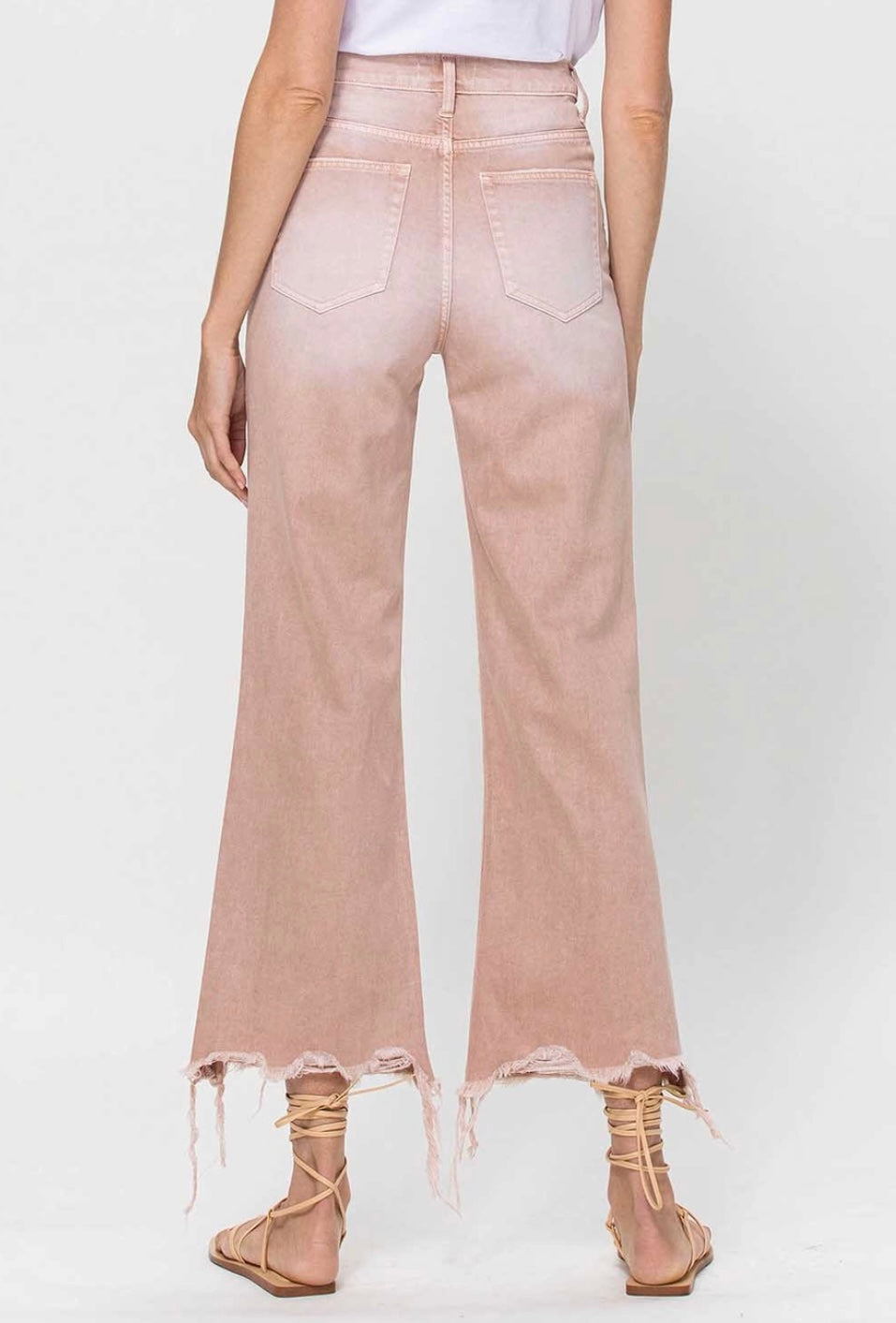 1229 90s Vintage Crop Flare Jean