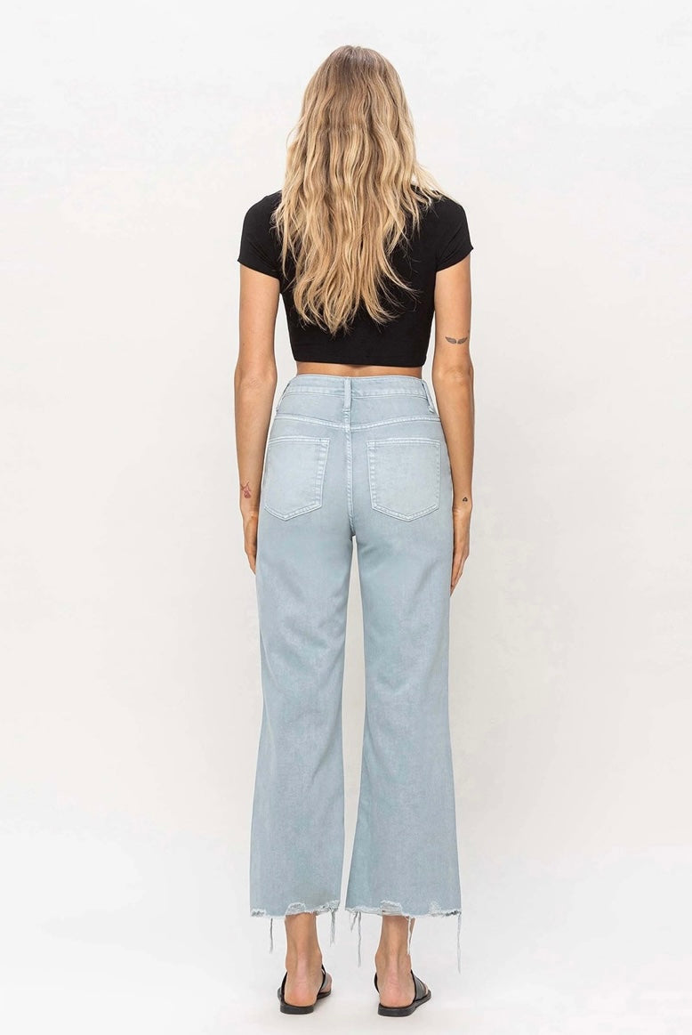 1229 90s Vintage Crop Flare Jean