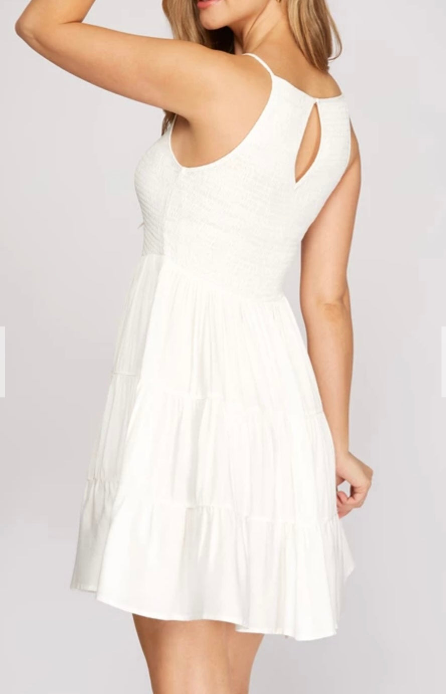 0116 Smocked Dress