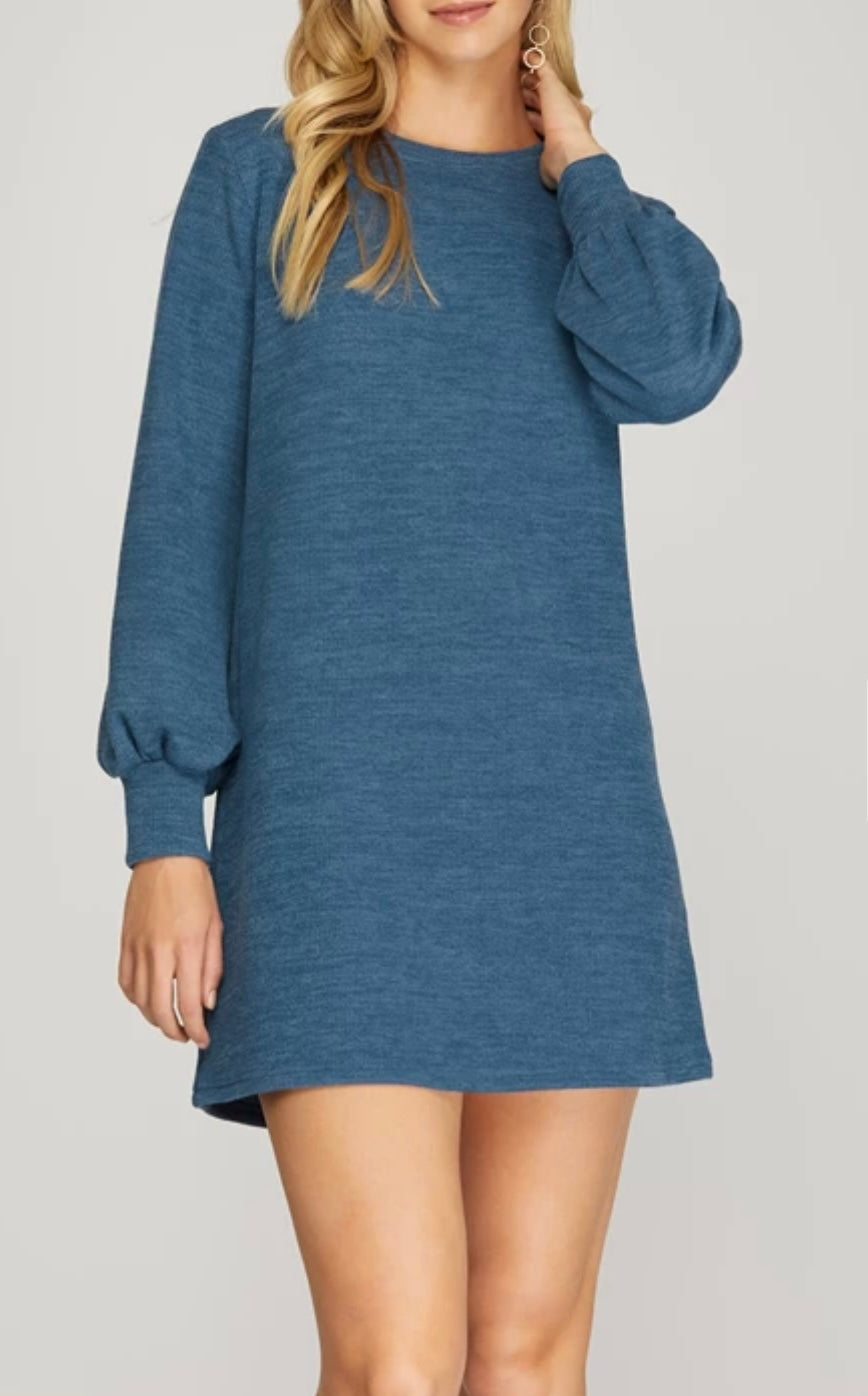 1134 Long Sleeve Dress