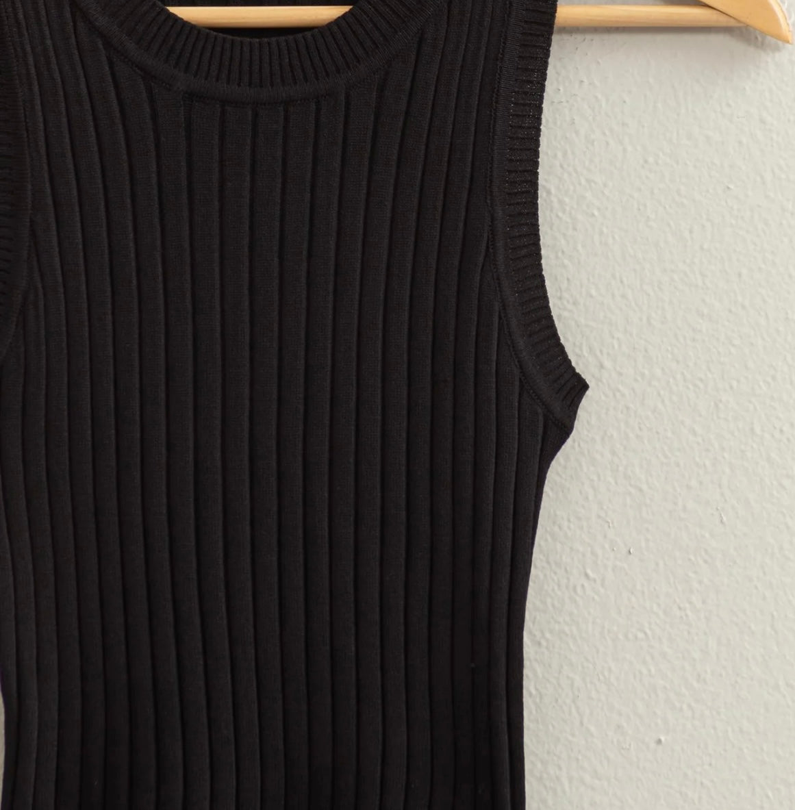 1338 Everyday Ribbed Tank Top (4 color options)