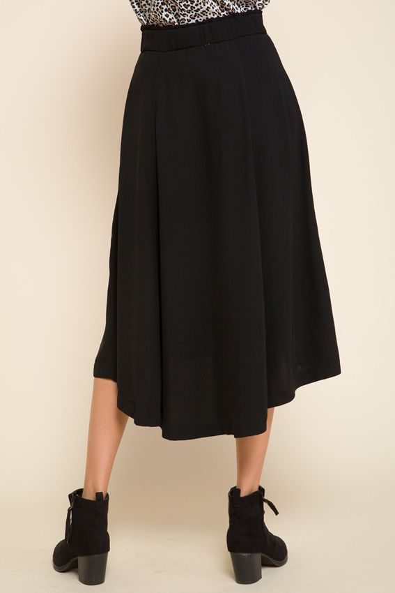 1359 High-Low Ankle Length Skirt