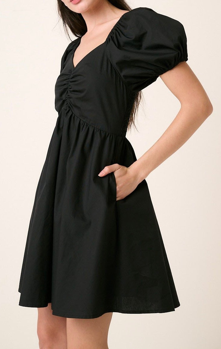 1366 Smocked Mini Dress