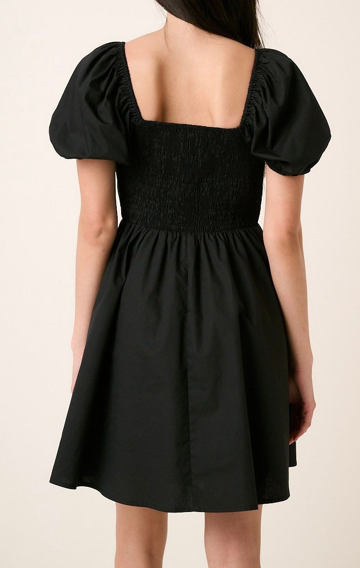 1366 Smocked Mini Dress
