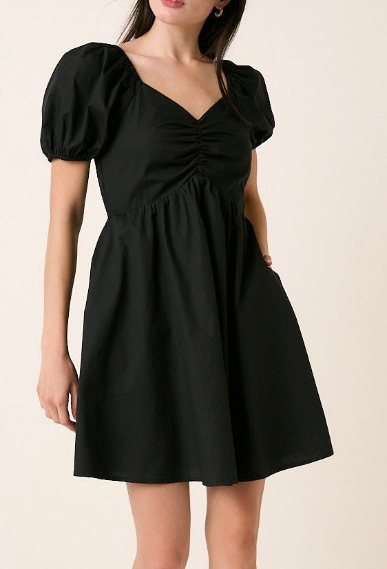 1366 Smocked Mini Dress