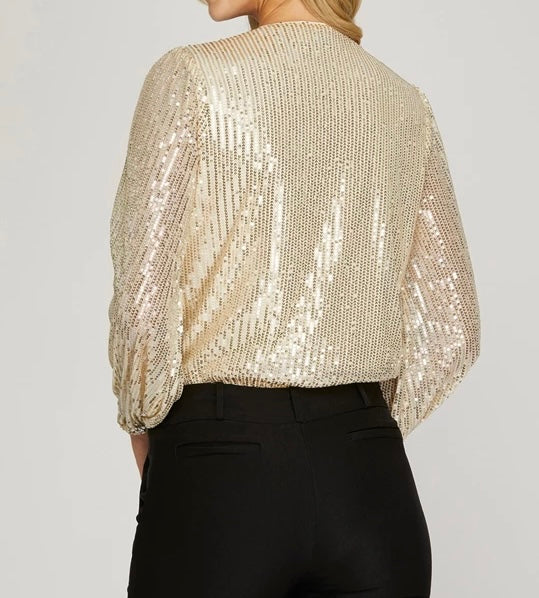 1130 Sequin Bodysuit