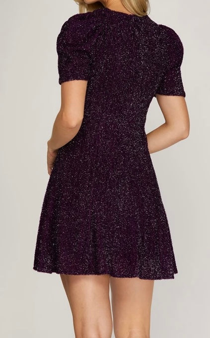 1137 Detailed Knit Dress