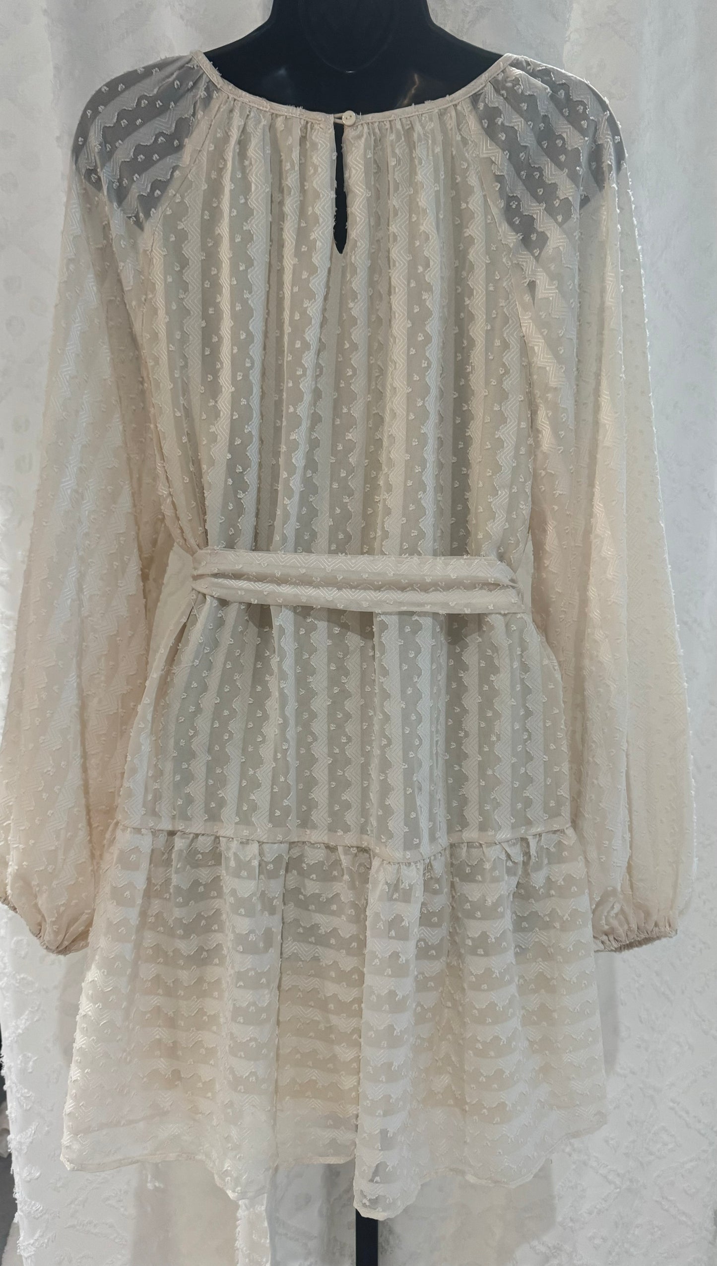 0803 Textured Mini Dress