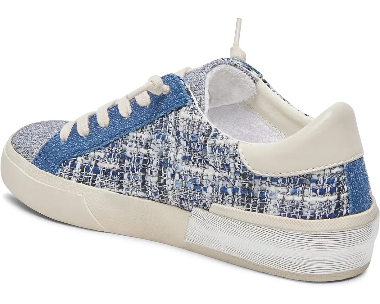 1167 Zina Navy Multi Woven Sneaker