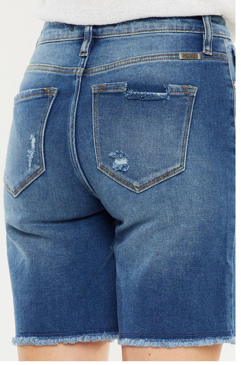0068 High Rise Skinny Jean Shorts