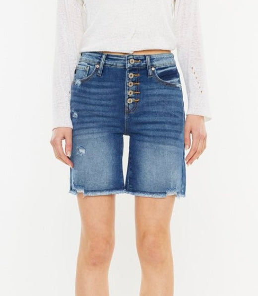 0068 High Rise Skinny Jean Shorts