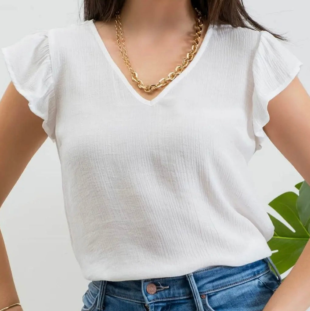 1403 V-Neck Blouse