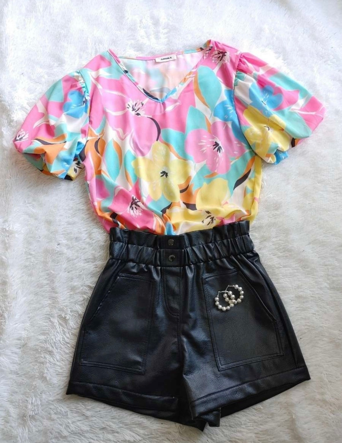 1408 Floral Blouse
