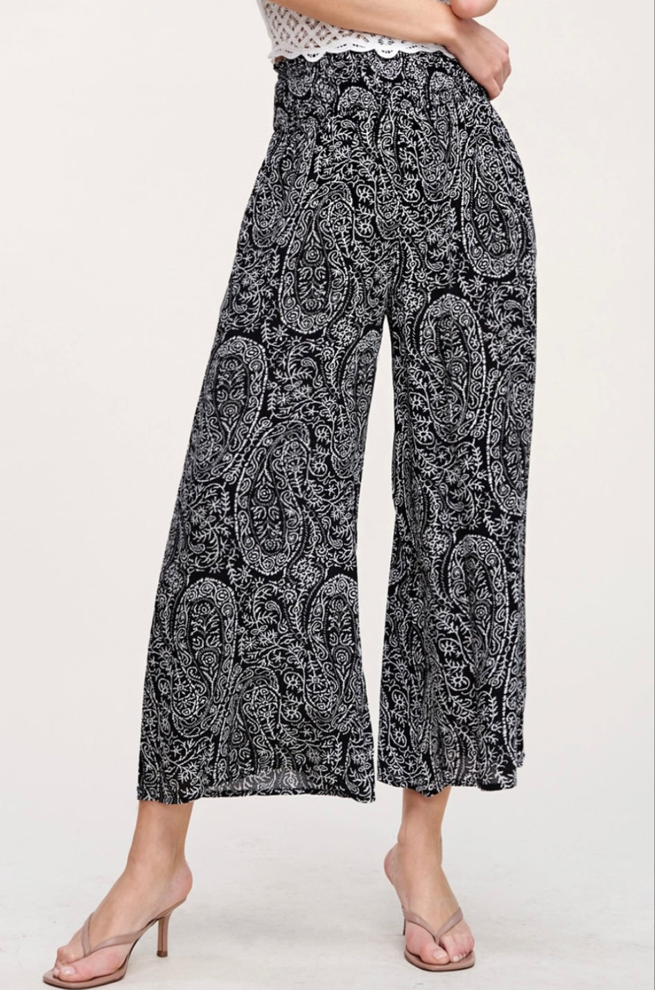 1418 Print Summer Pants