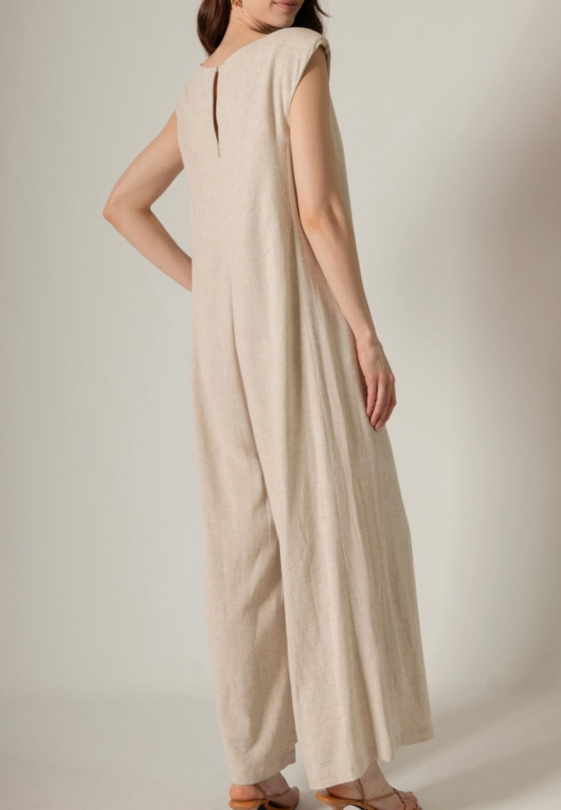 1332 Sleeveless Jumpsuit
