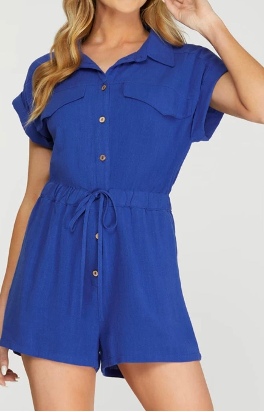 1460 Collared Romper