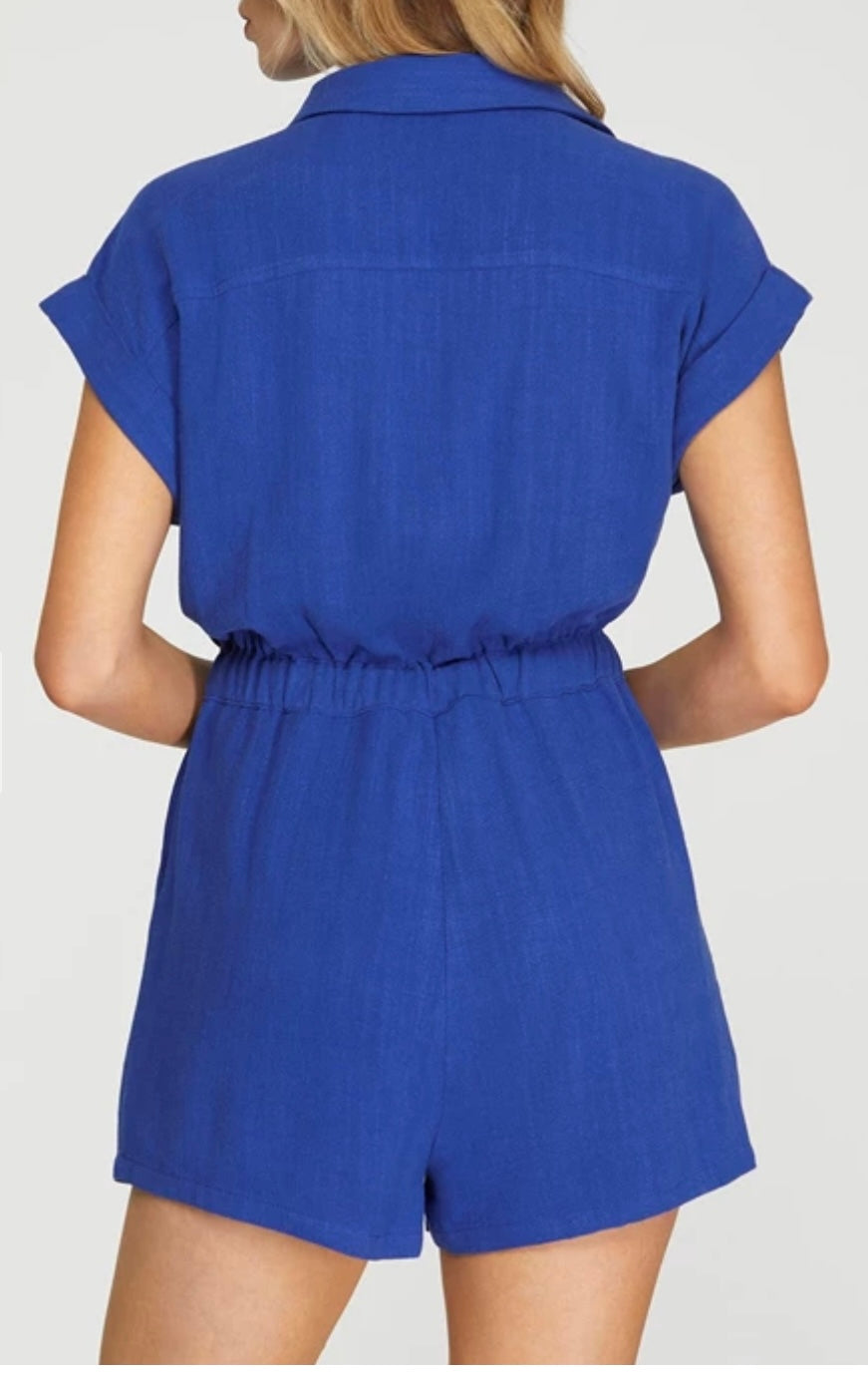 1460 Collared Romper