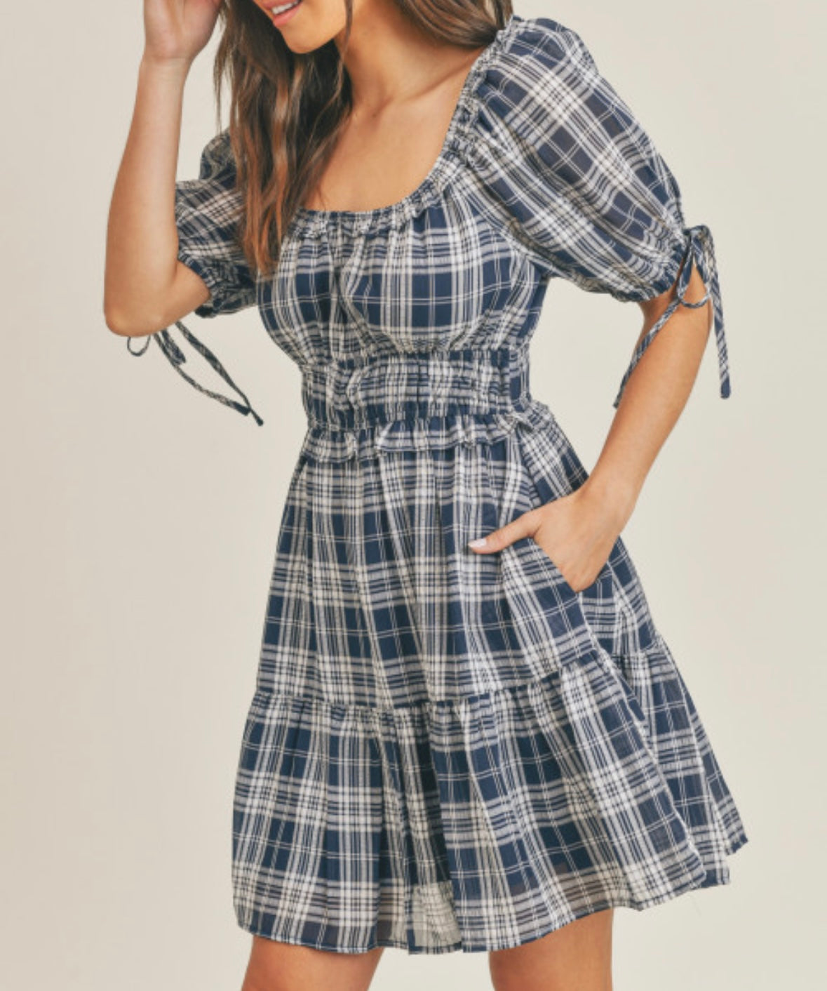 1513 Ruffle Mini Dress