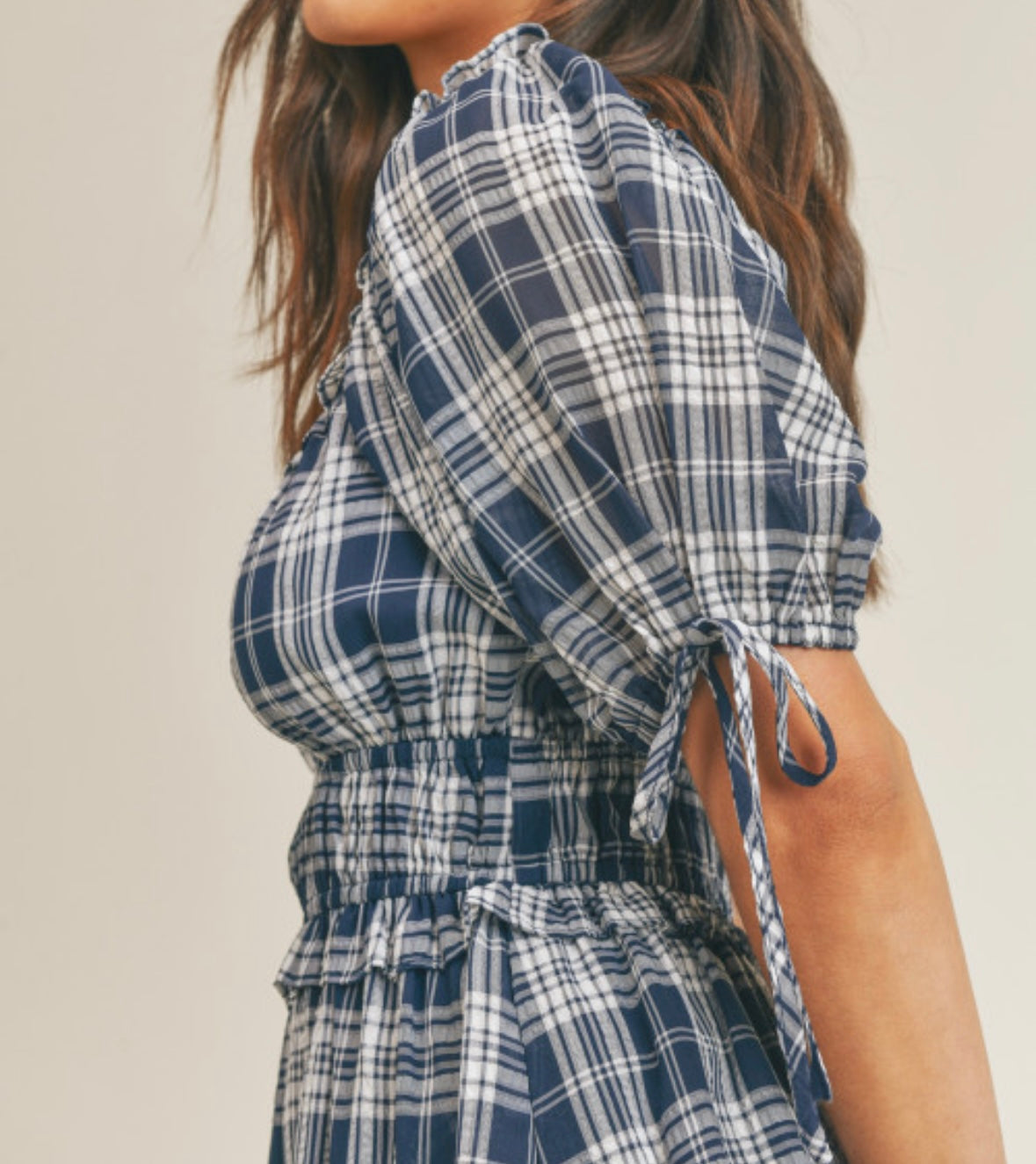 1513 Ruffle Mini Dress