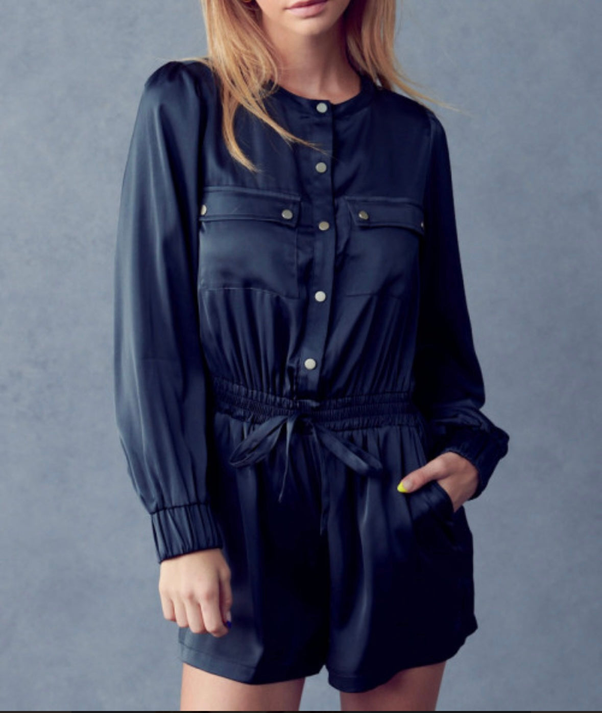 1514 Satin Romper