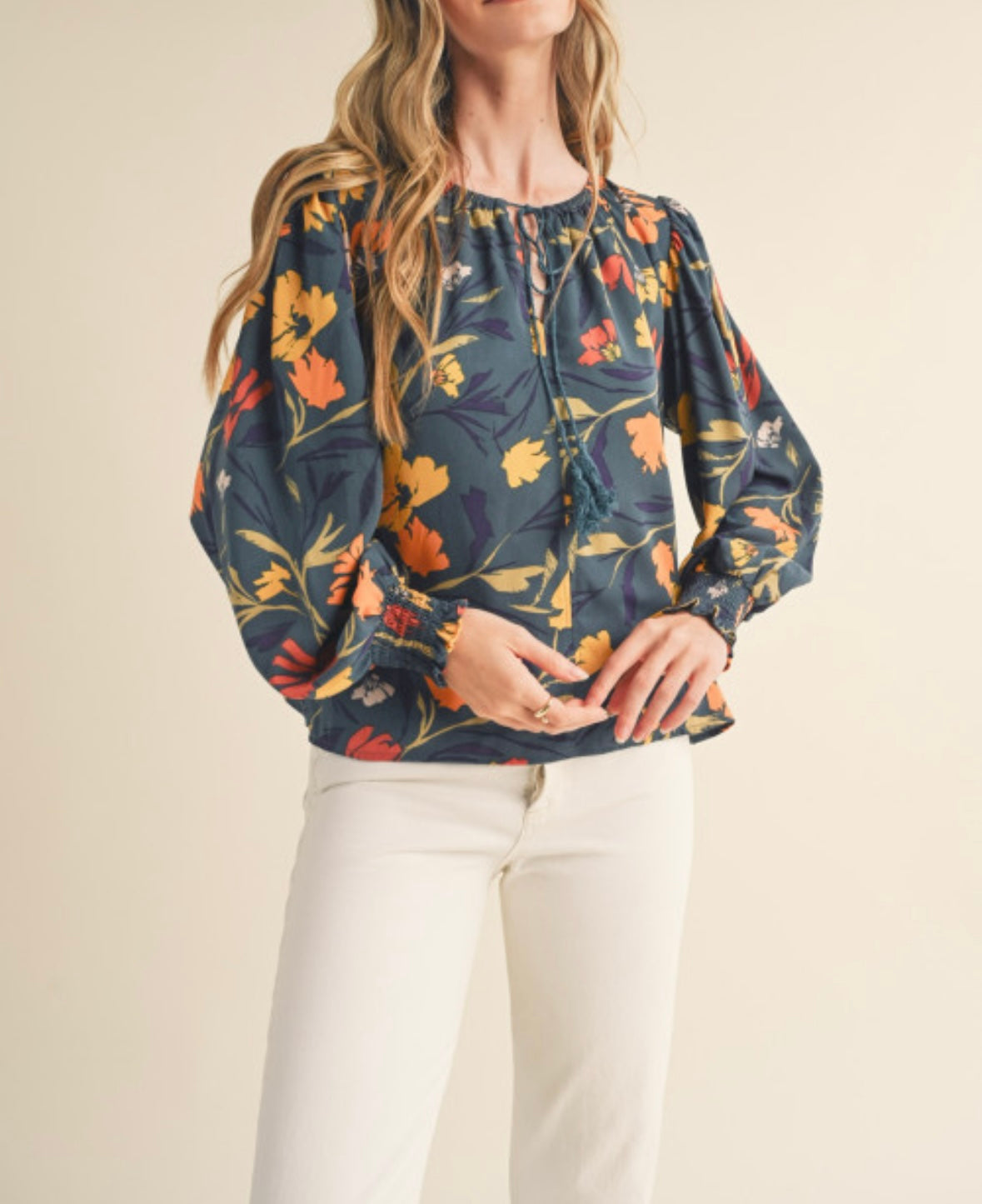1517 Printed Blouse