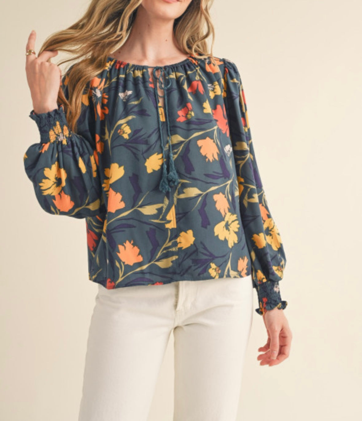 1517 Printed Blouse