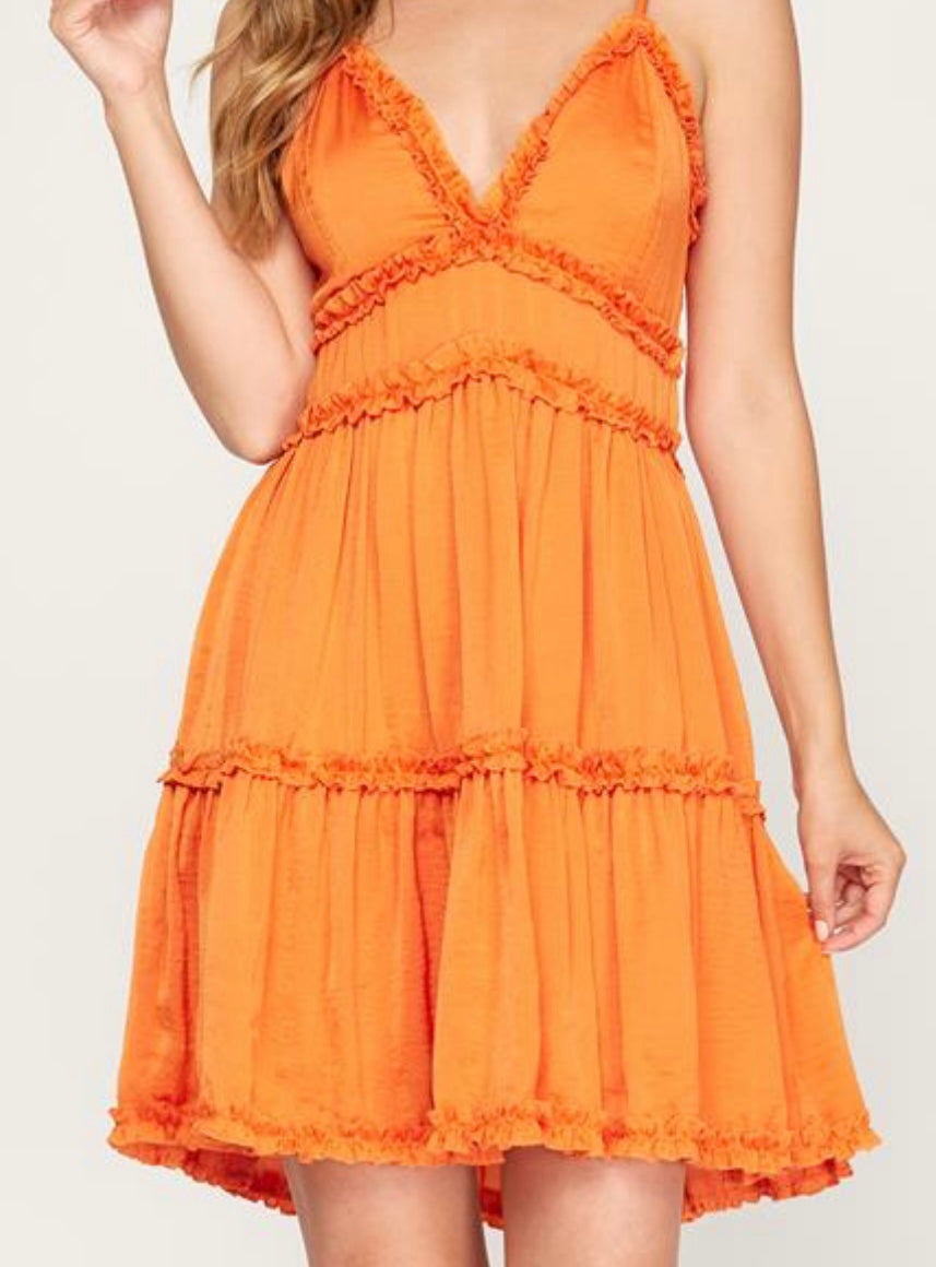 1572 Game Day Satin Dress