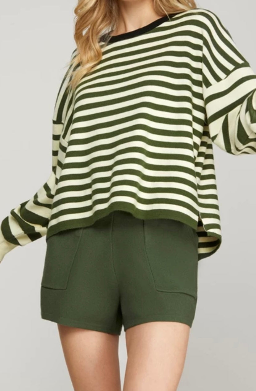 1593 Long Sleeve Sweater Top