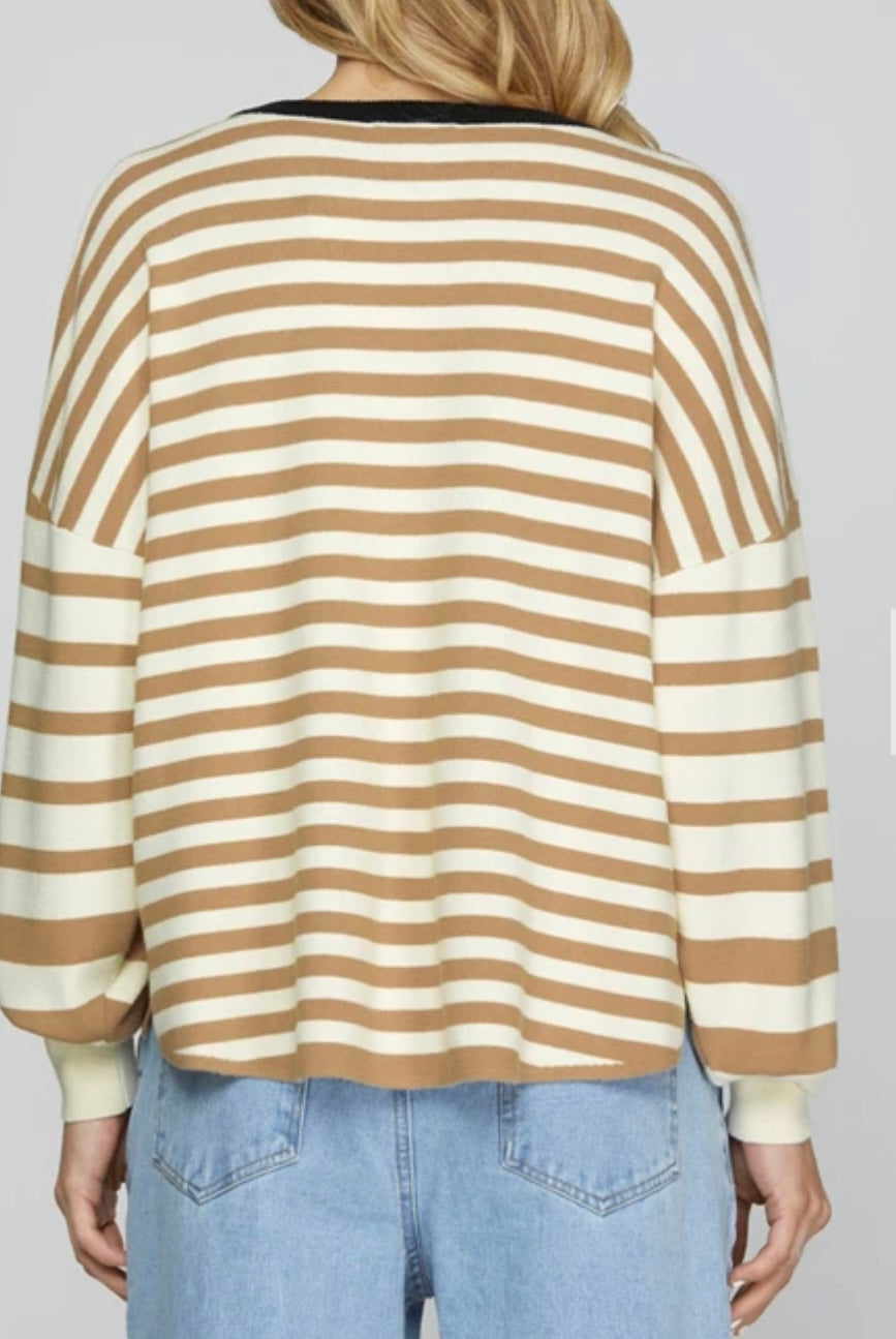1593 Long Sleeve Sweater Top