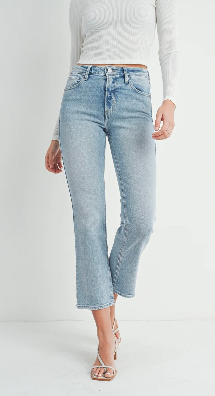 1604 JBD Slim Cropped Bootcut Jean