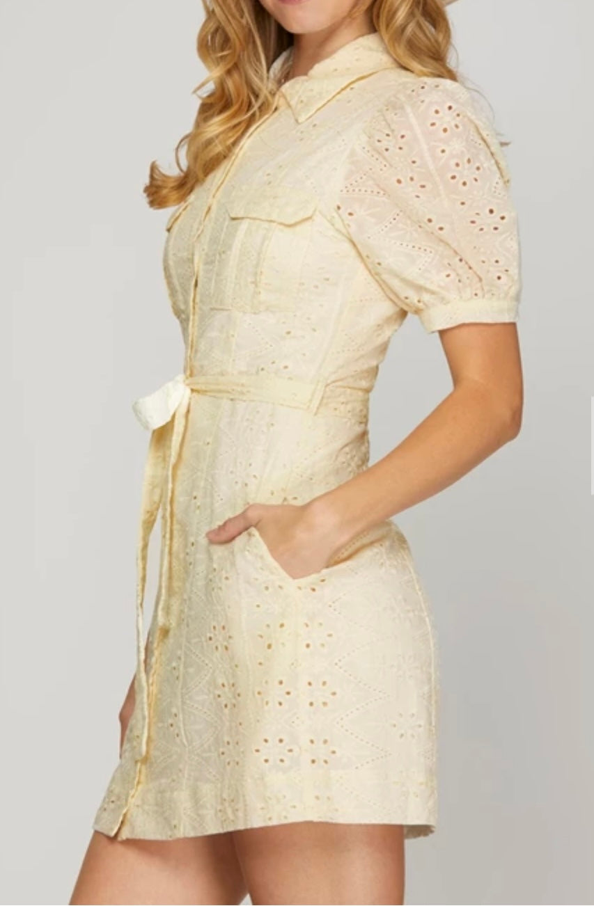 1634 Eyelet Dress