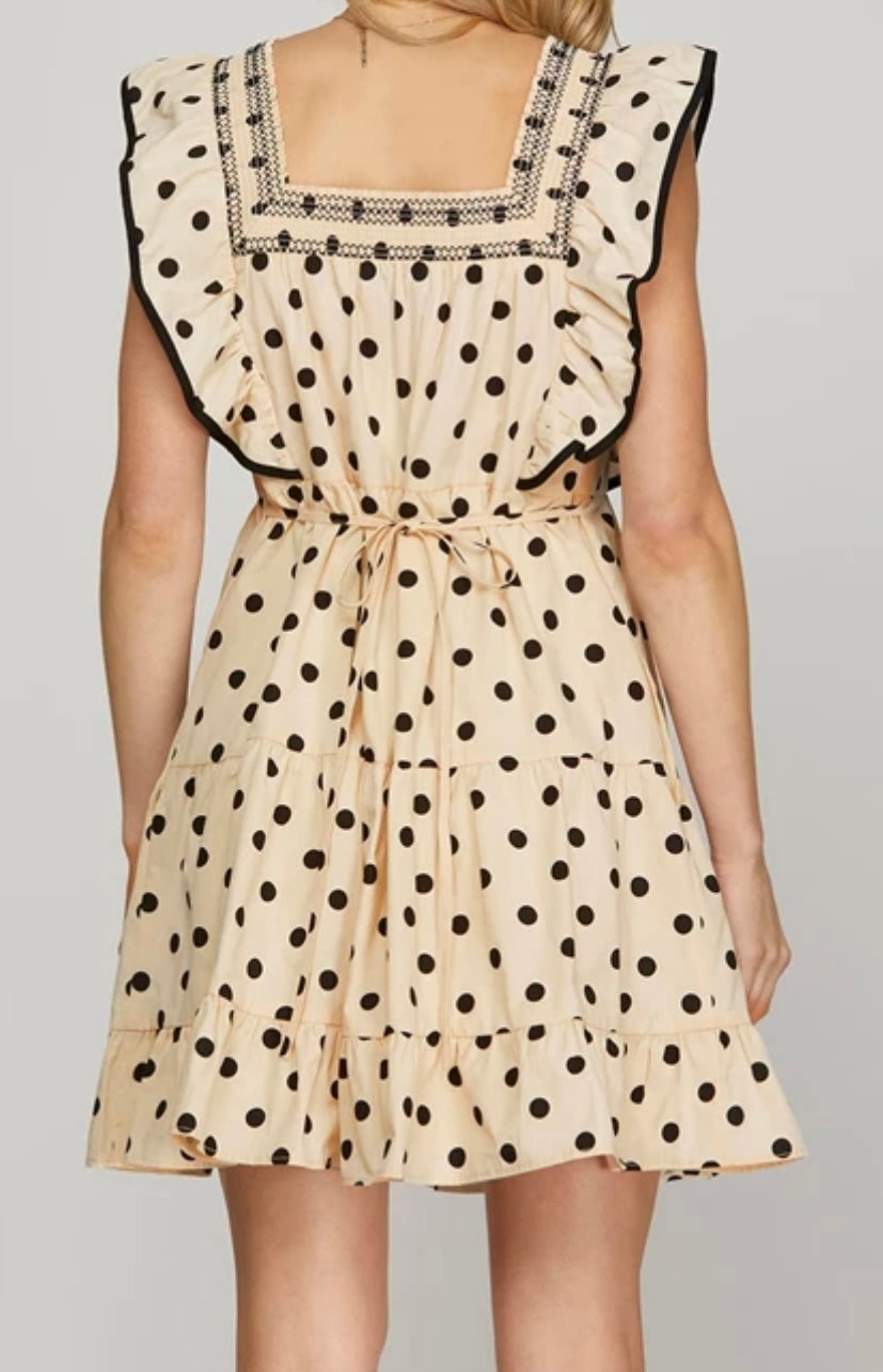 1649 Polka Dot Dress