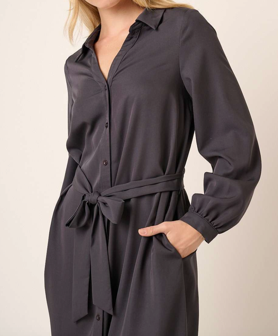 1900 Midi Shirt Dress