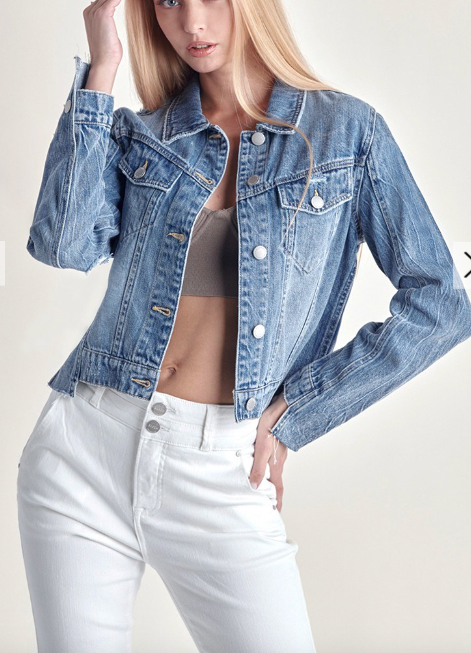 1917 Medium Wash Denim Jacket