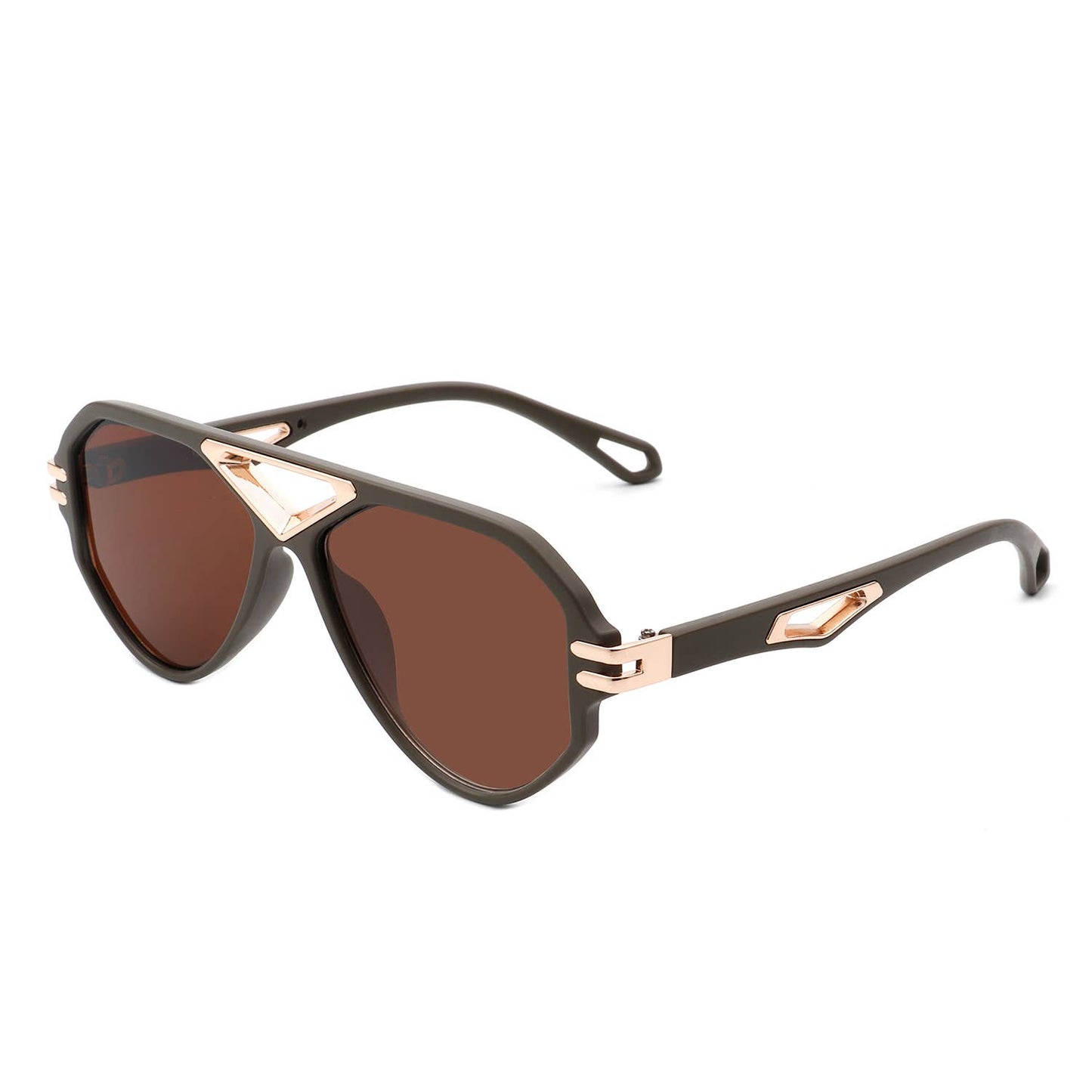 2014 Oversized Modern Aviator Geometric Fashion Sunglasses