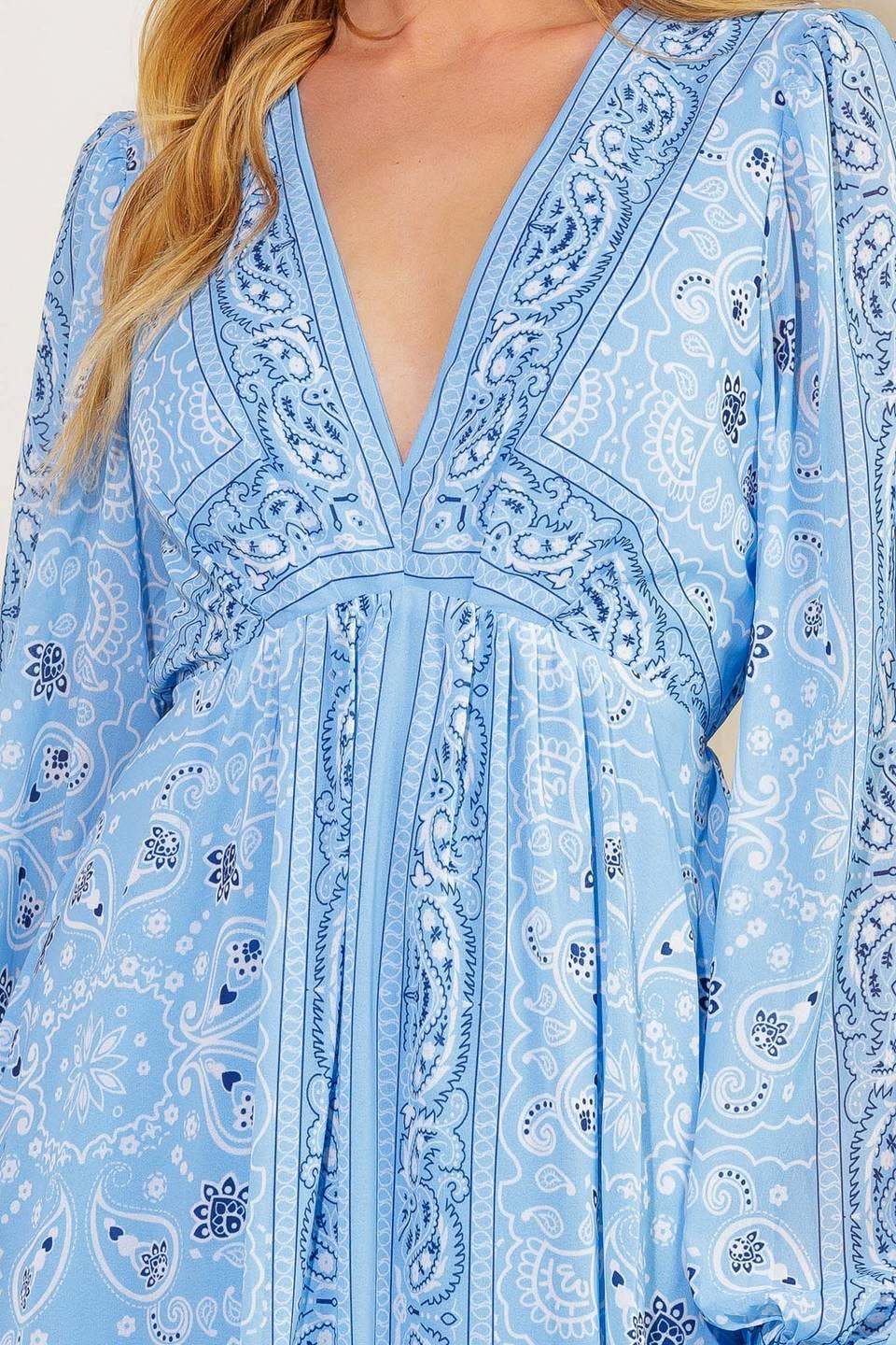 2164 Printed Maxi Dress