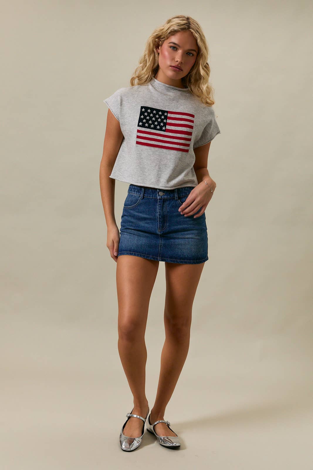 2063 USA Flag Sweater