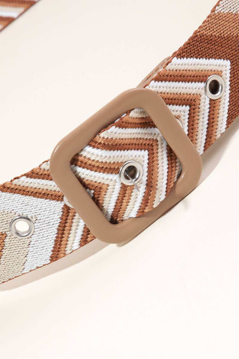 2020 Chevron Pattern Belt