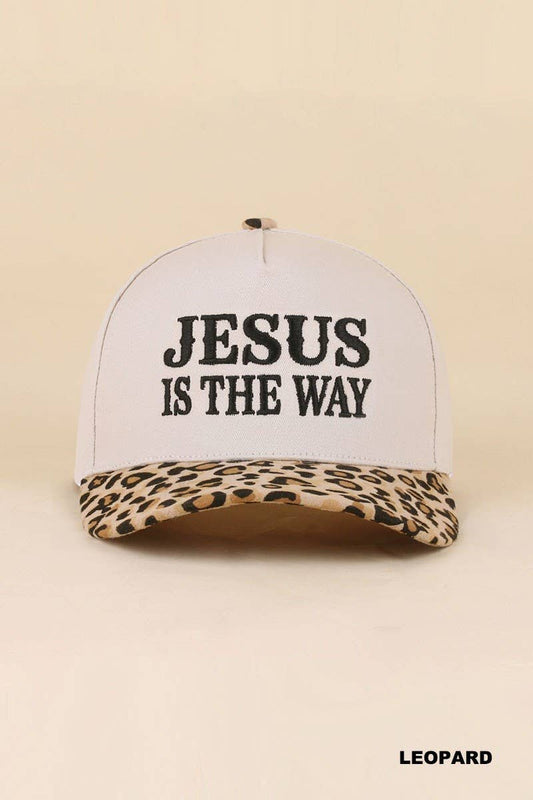2114 Jesus Is The Way Trucker Snapback Hat