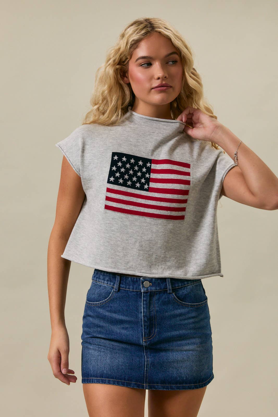 2063 USA Flag Sweater