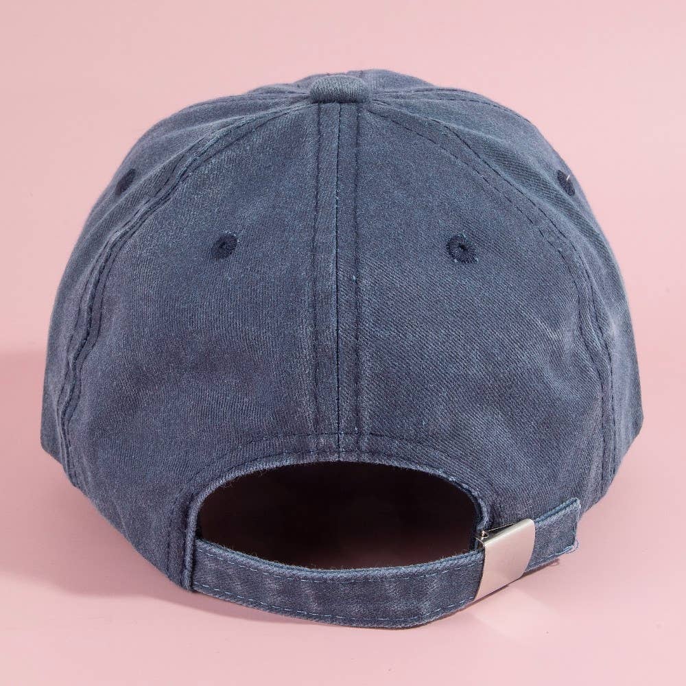 2017 Freedom Embroidered Washed Baseball Cap