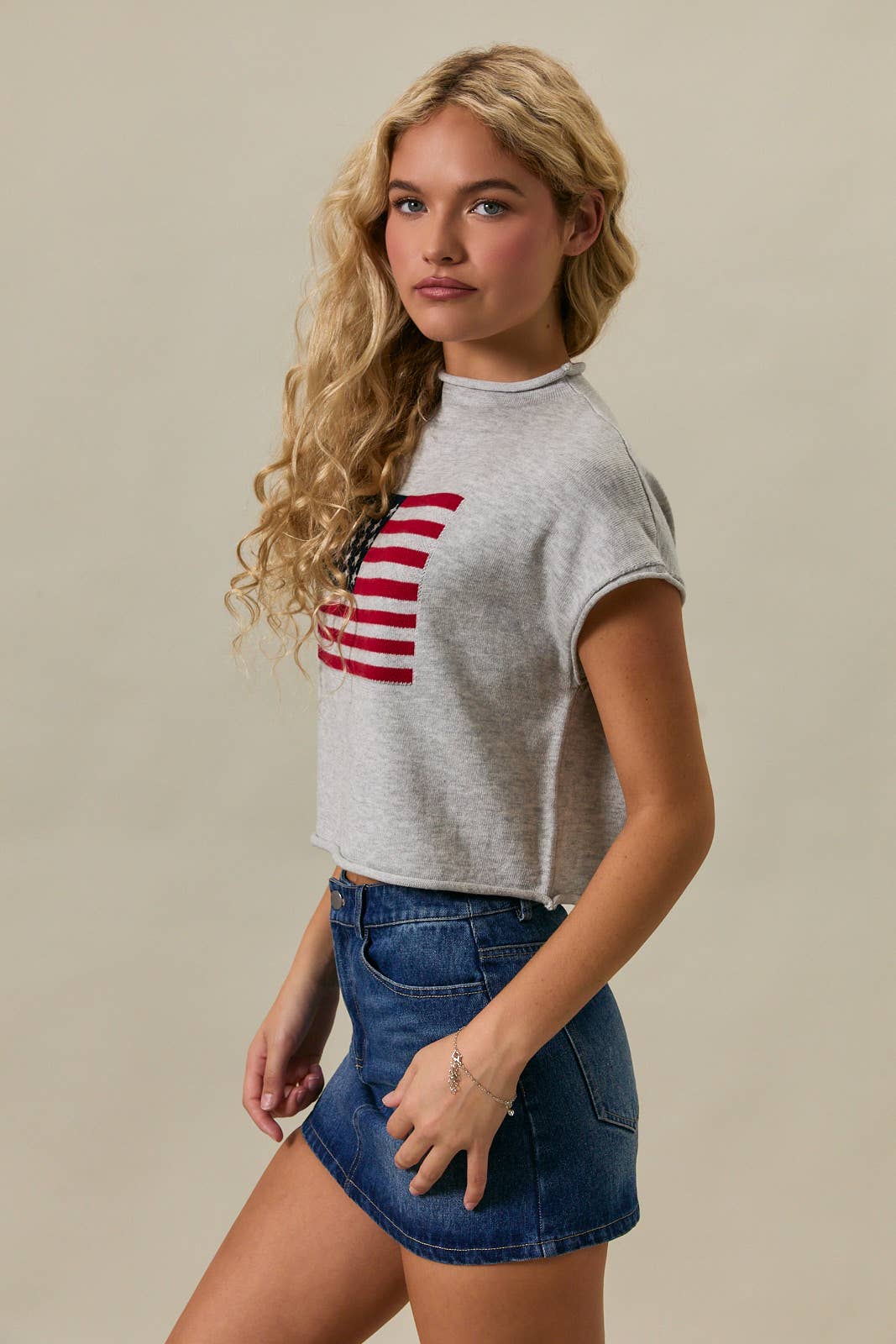 2063 USA Flag Sweater