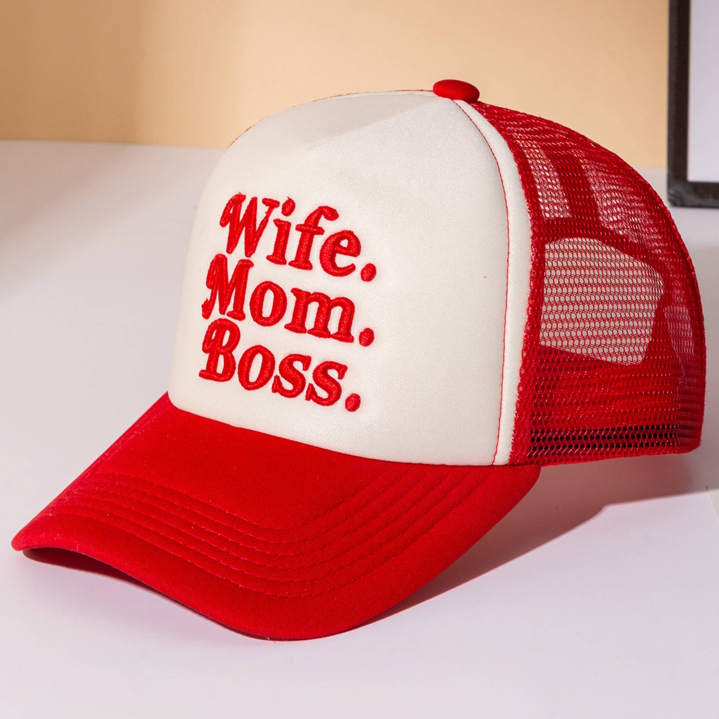 2041 Wife Mom Boss Trucker Hat