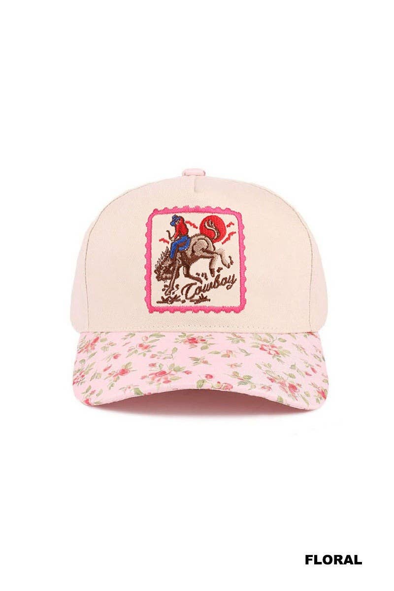 2001 Cowboy Horse Trucker Hat