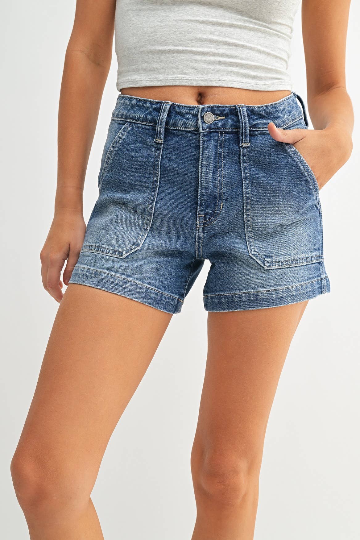 1997 JBD Utility Jean Shorts